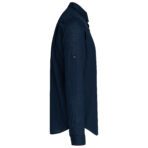 Chemise lin et coton manches longues homme - K588 – Image 12