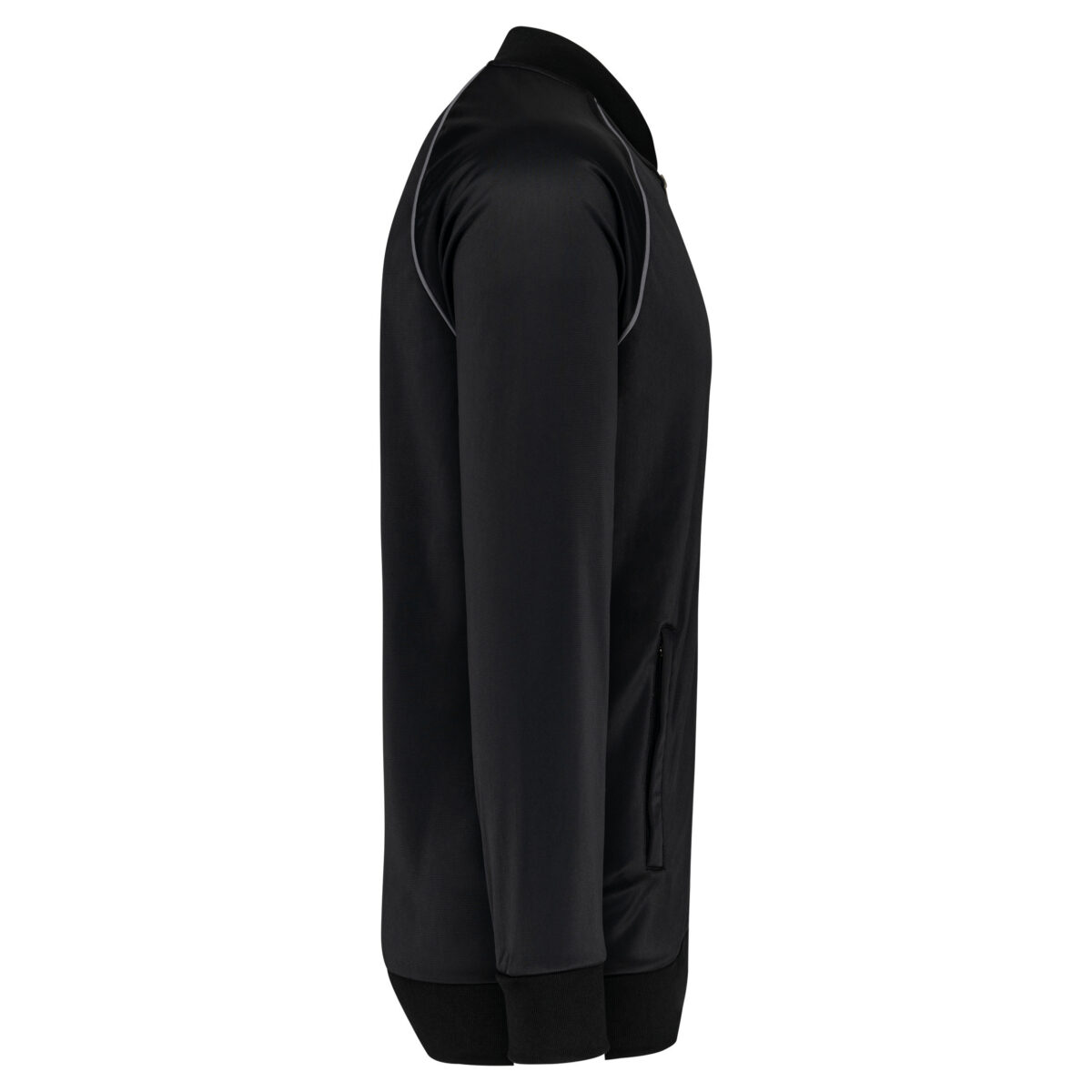 PA384 - Veste de survêtement zippée avec liseré unisexe – Image 30
