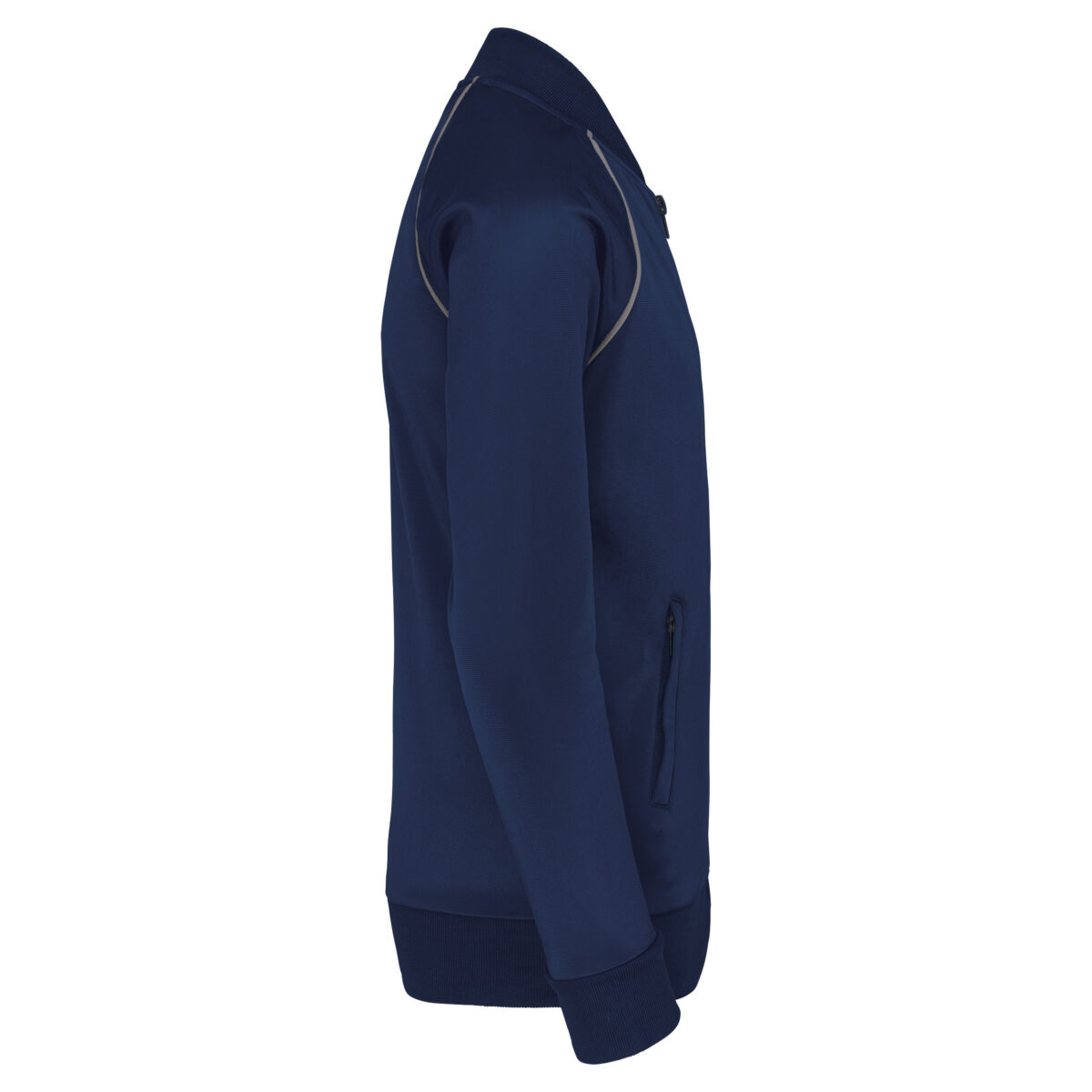 PA385 - Veste de survêtement zippée avec liseré enfant – Image 17