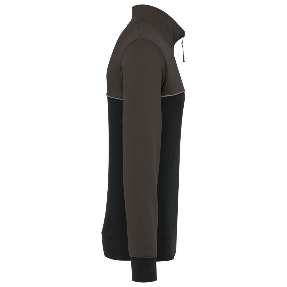 Sweat-shirt personnalisé écoresponsable col zippé unisexe - WK404 – Image 44