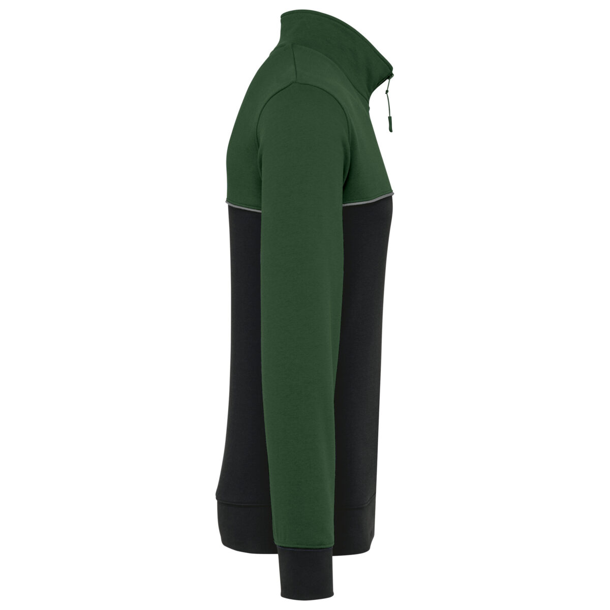 Sweat-shirt personnalisé écoresponsable col zippé unisexe - WK404 – Image 46
