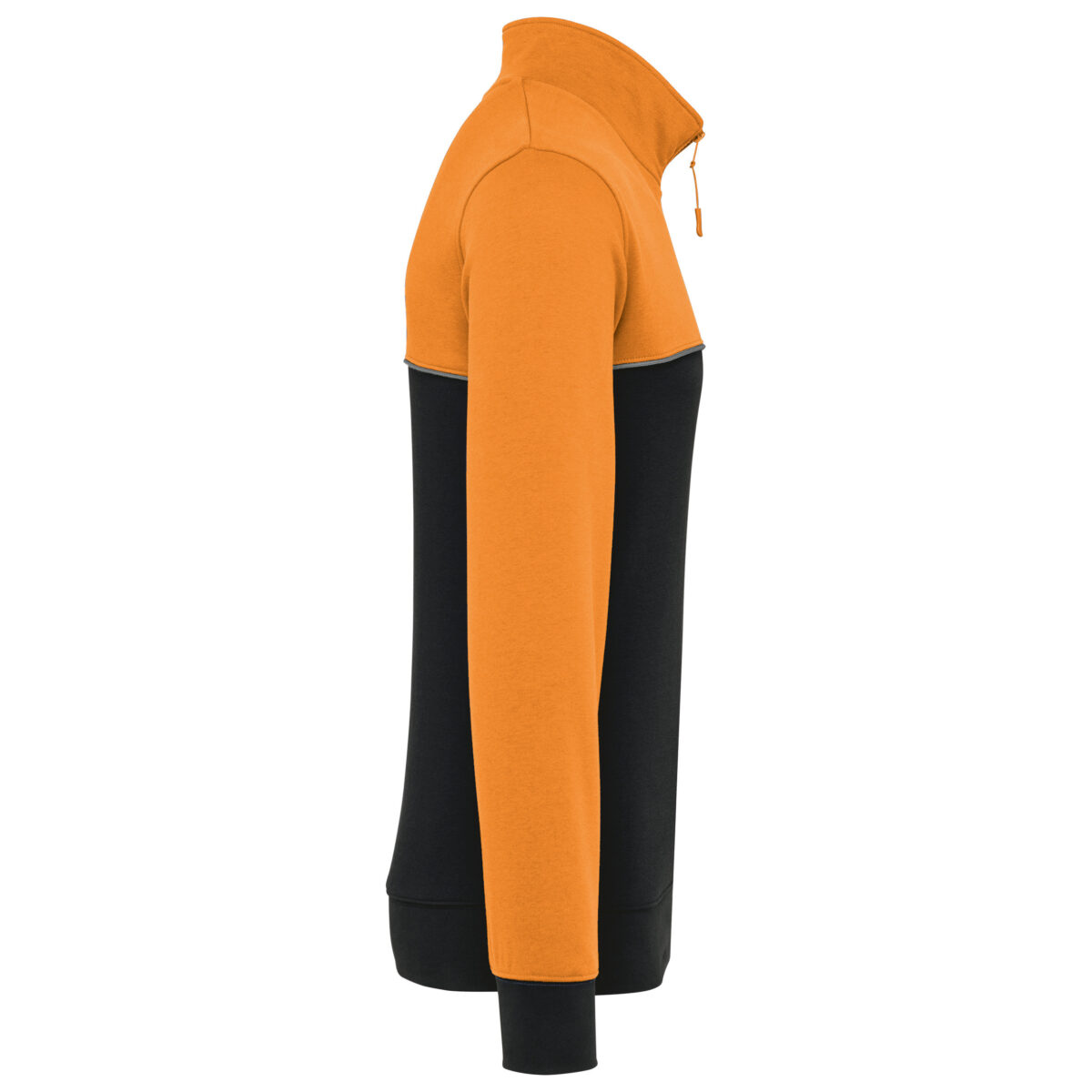 Sweat-shirt personnalisé écoresponsable col zippé unisexe - WK404 – Image 48