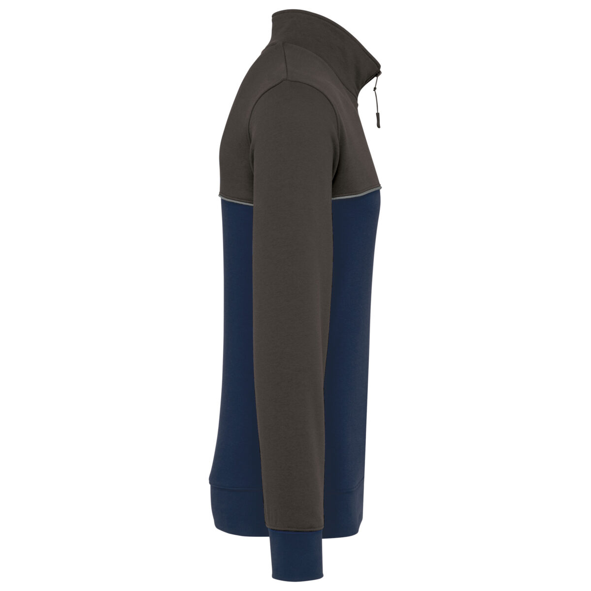 Sweat-shirt personnalisé écoresponsable col zippé unisexe - WK404 – Image 54