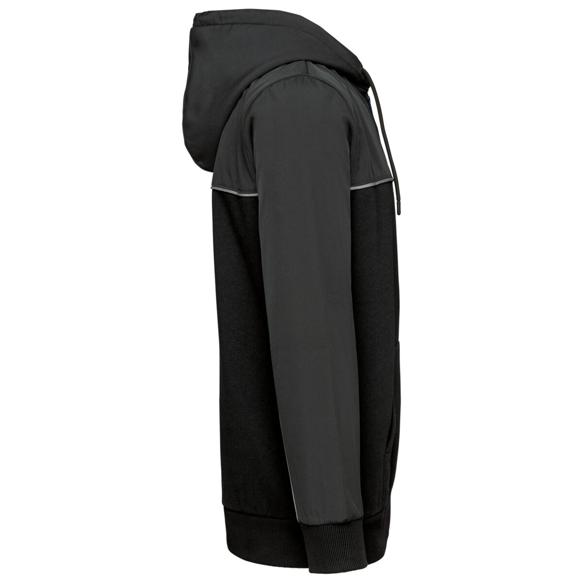 Veste molleton bicolore zippée à capuche écoresponsable unisexe - WK410 – Image 10