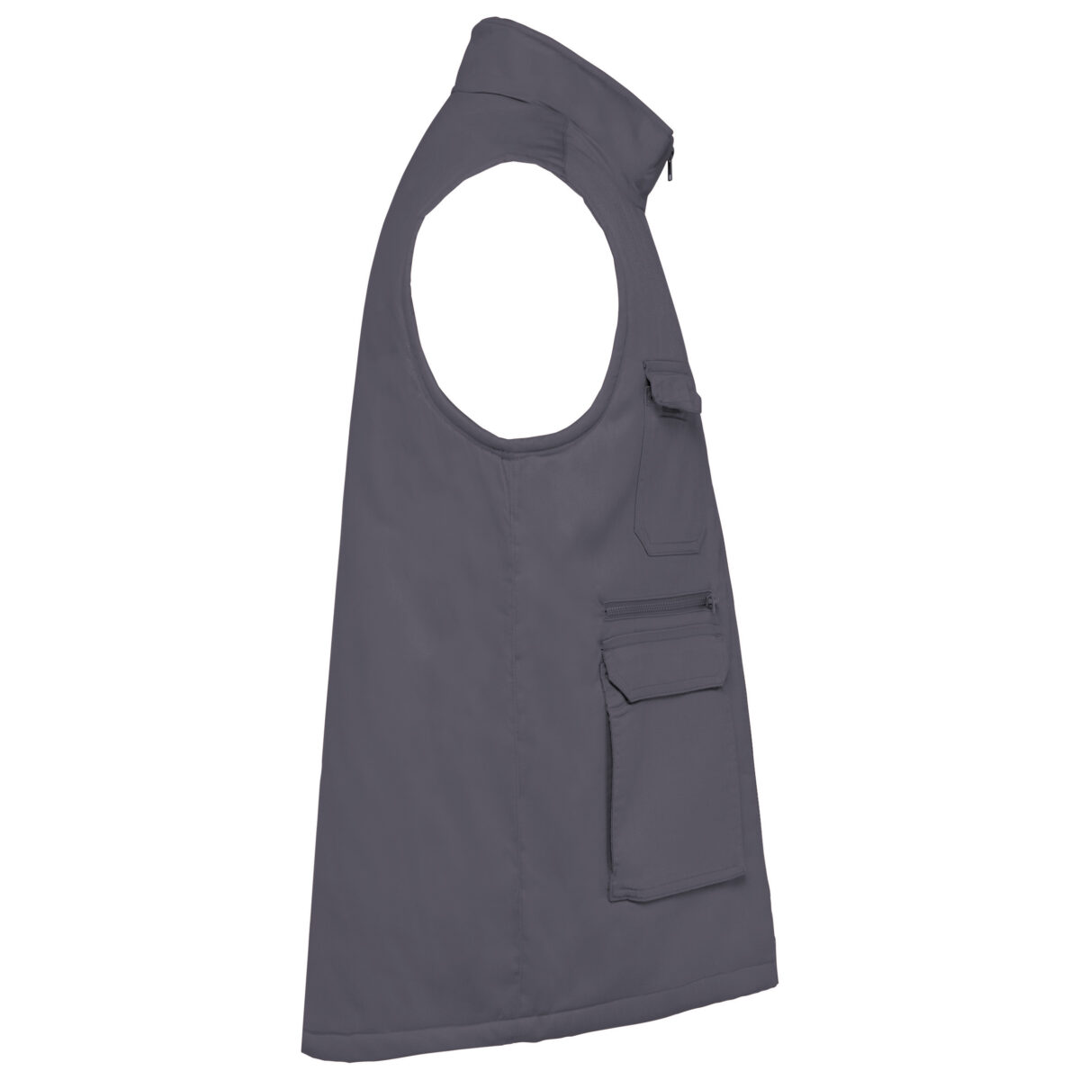 Gilet polycoton multipoches rembourré unisexe - WK607 – Image 27
