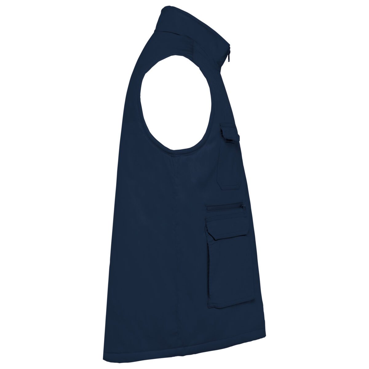 Gilet polycoton multipoches rembourré unisexe - WK607 – Image 35
