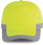 Casquette fluorescente - 5 panneaux - WKP123 – Image 6