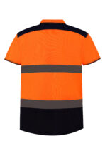 Polo bicolore haute visibilité - YHVJ220 – Image 8