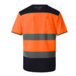 T-shirt personnalisé bicolore Hi-vis - YHVJ400 – Image 3