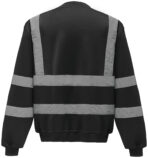 Sweat-shirt personnalisé haute visibilité col rond - YHVJ510 – Image 8