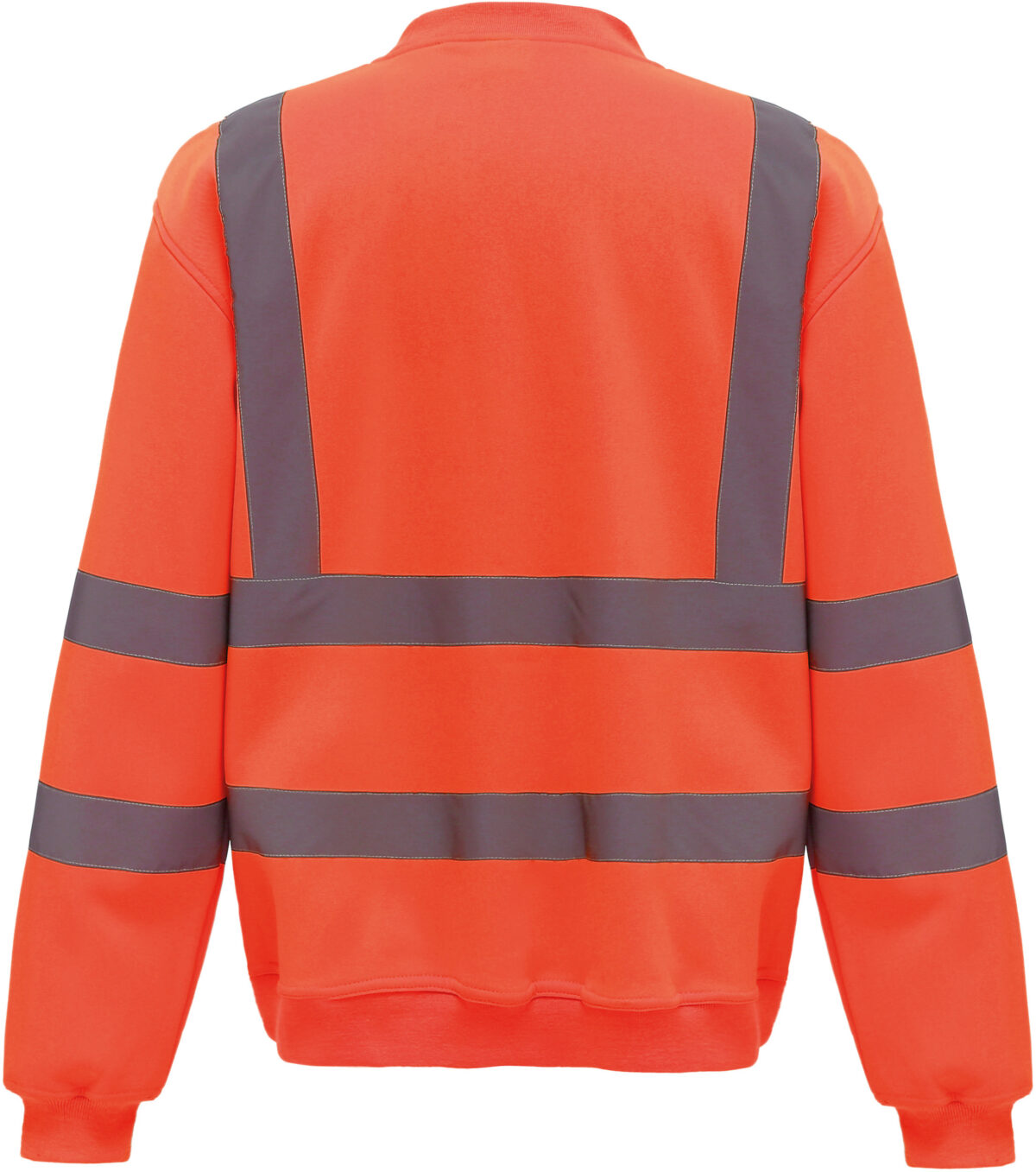Sweat-shirt personnalisé haute visibilité col rond - YHVJ510 – Image 9