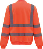 Sweat-shirt personnalisé haute visibilité col rond - YHVJ510 – Image 9