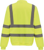 Sweat-shirt personnalisé haute visibilité col rond - YHVJ510 – Image 11