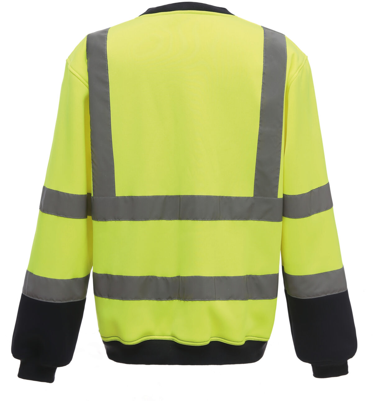 Sweat-shirt personnalisé haute visibilité col rond - YHVJ510 – Image 12