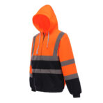 Sweat-shirt personnalisé zippé capuche - YHVK07 – Image 17