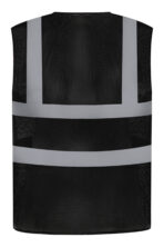 Gilet haute visibilité à maille ajourée recyclée - YHVW120 – Image 15