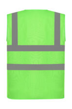 Gilet haute visibilité à maille ajourée recyclée - YHVW120 – Image 18