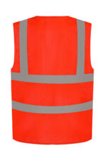 Gilet haute visibilité à maille ajourée recyclée - YHVW120 – Image 21