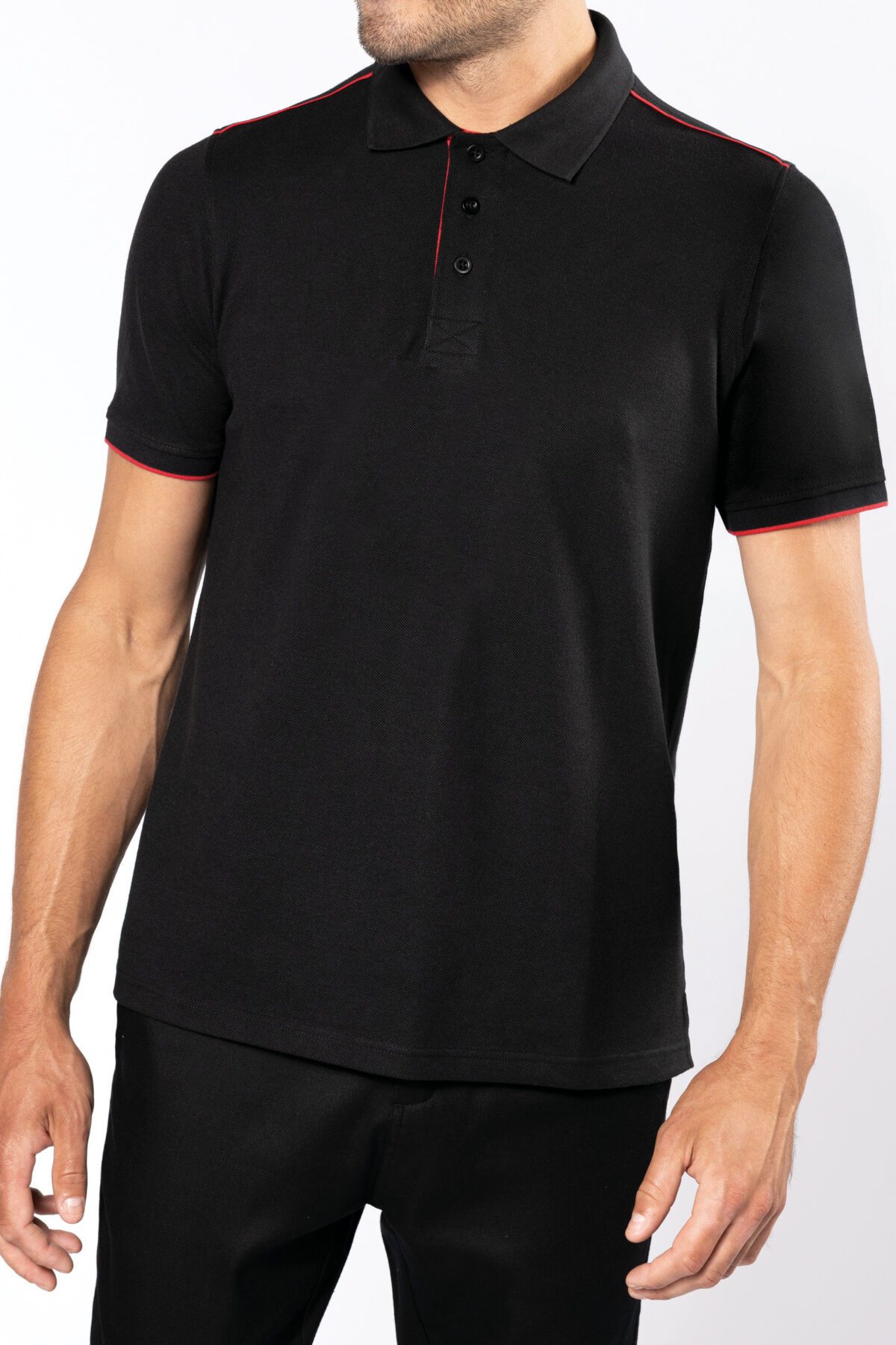 Polo Day To Day contrasté manches courtes homme - WK270 – Image 25
