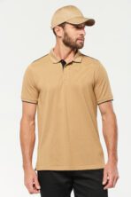 Polo Day To Day contrasté manches courtes homme - WK270 – Image 3