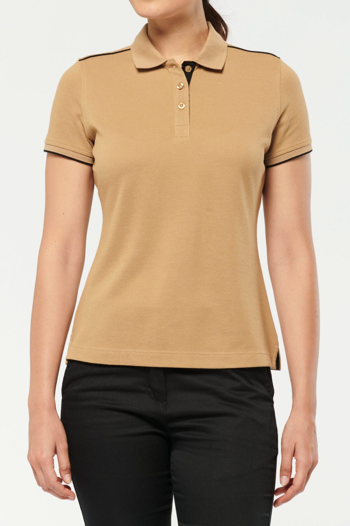 Polo Day To Day contrasté manches courtes femme - WK271 – Image 26
