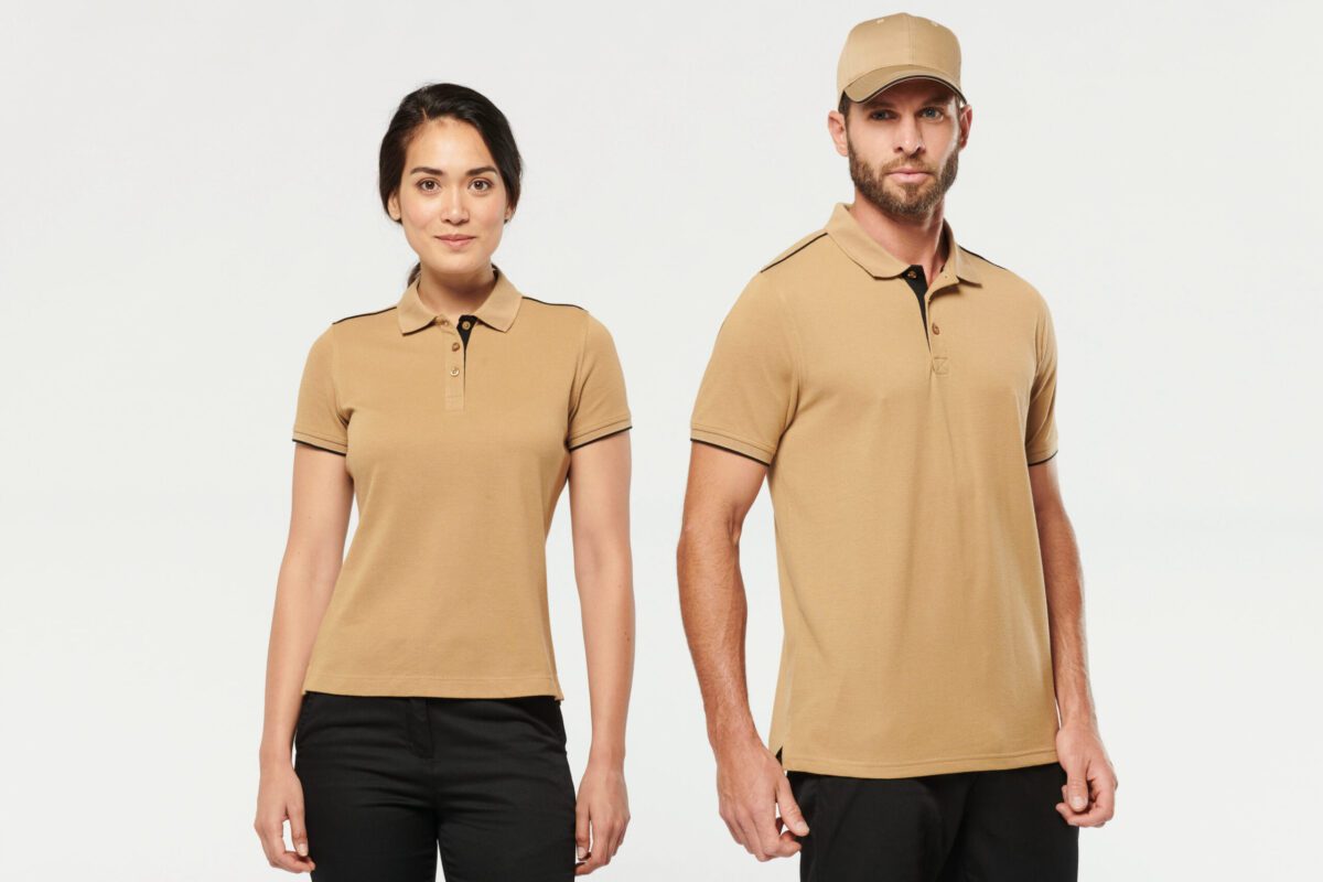 Polo Day To Day contrasté manches courtes homme - WK270 – Image 20