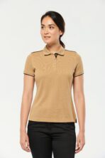 Polo Day To Day contrasté manches courtes femme - WK271