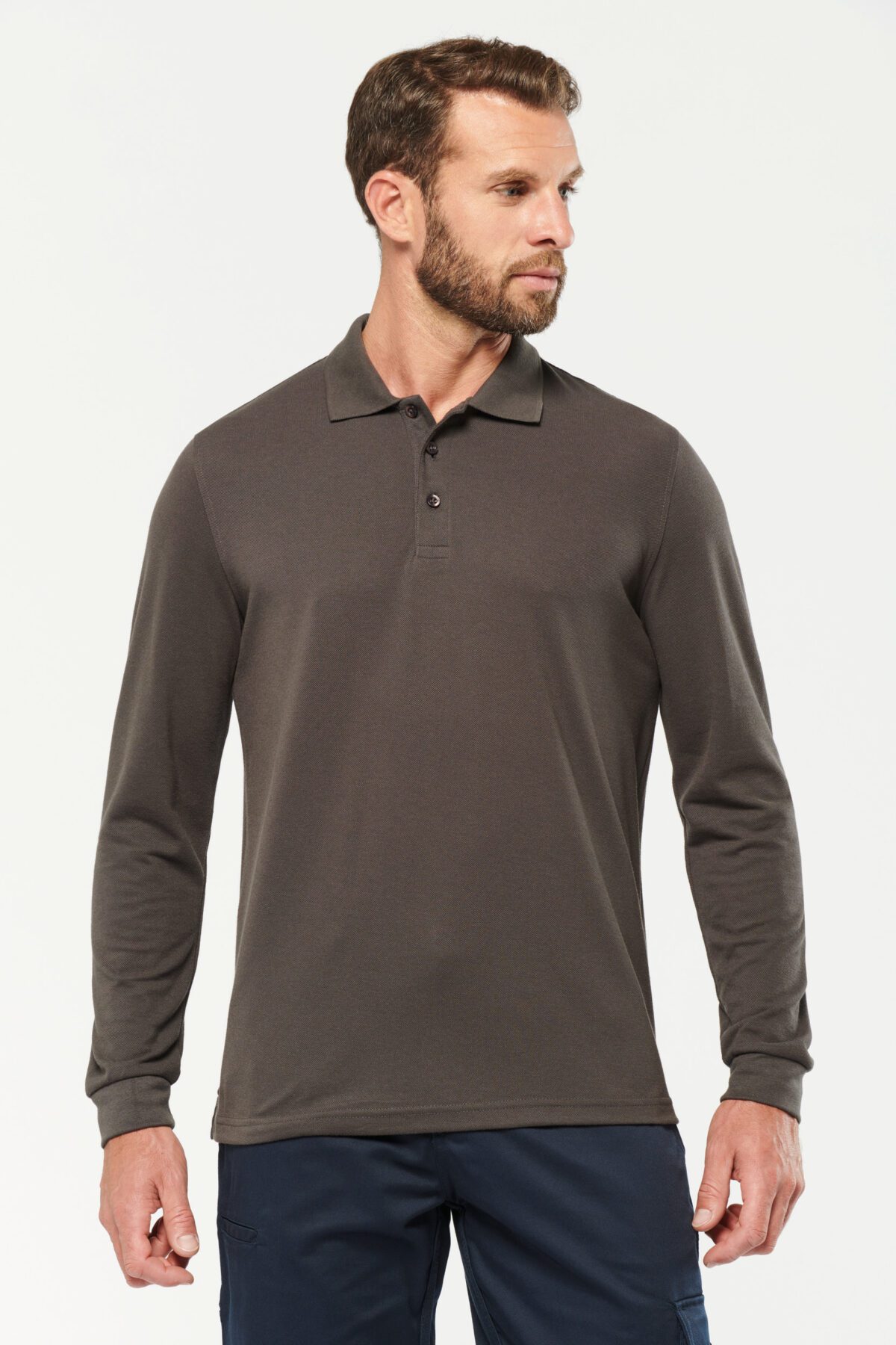 Polo manches longues homme - WK276 – Image 3