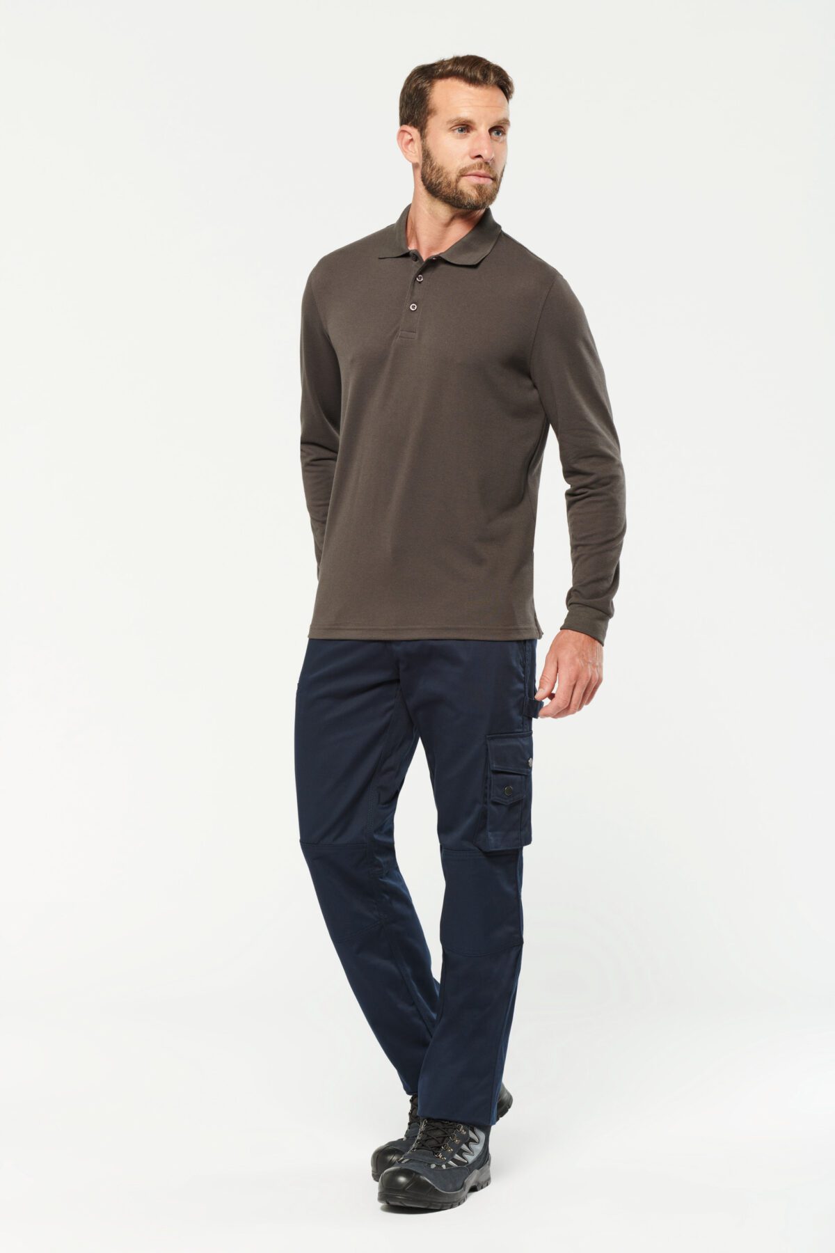 Polo manches longues homme - WK276 – Image 4