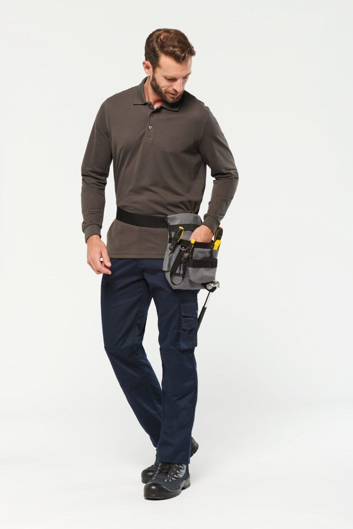 Polo manches longues homme - WK276 – Image 6