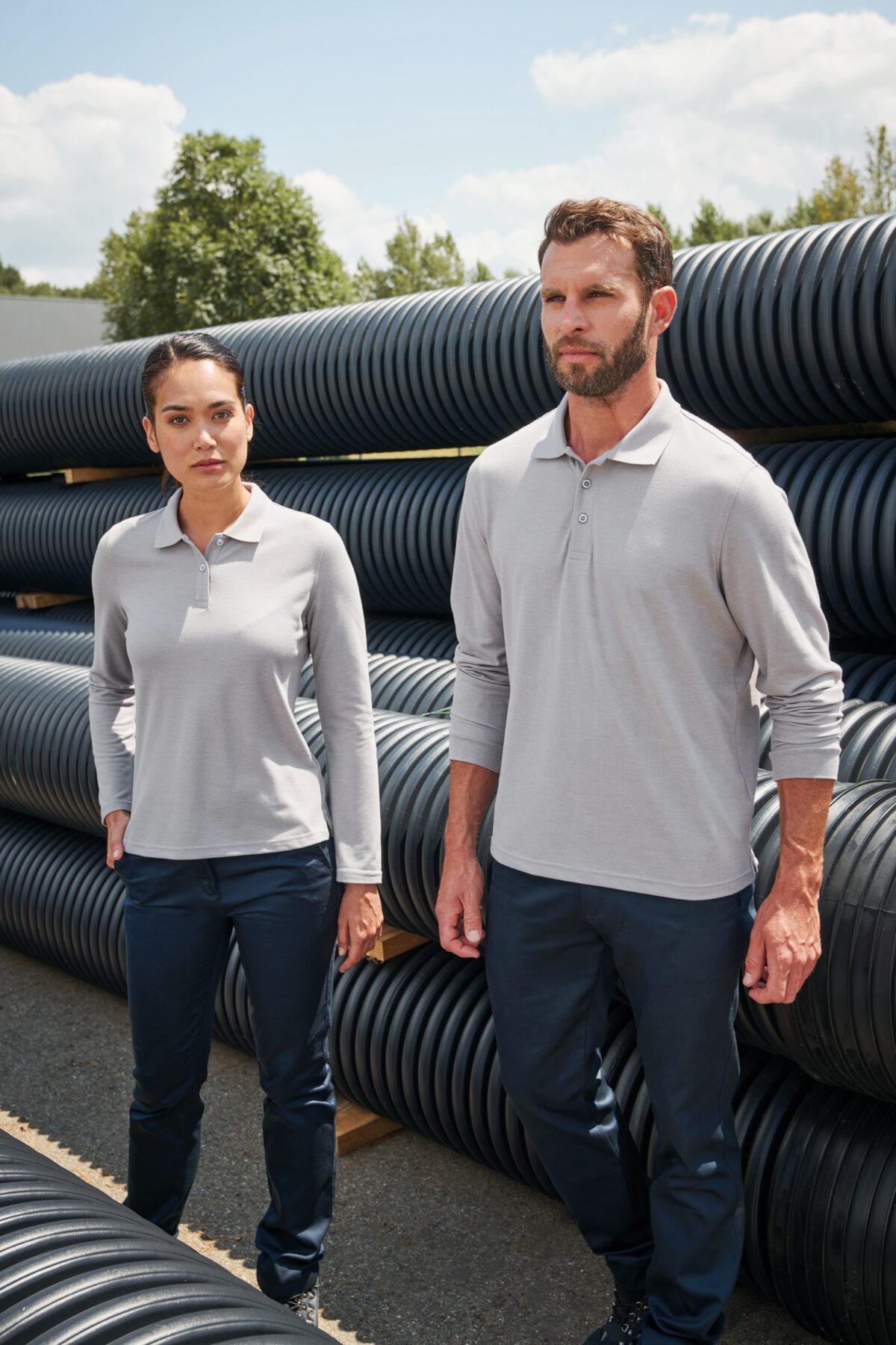 Polo manches longues homme - WK276 – Image 11