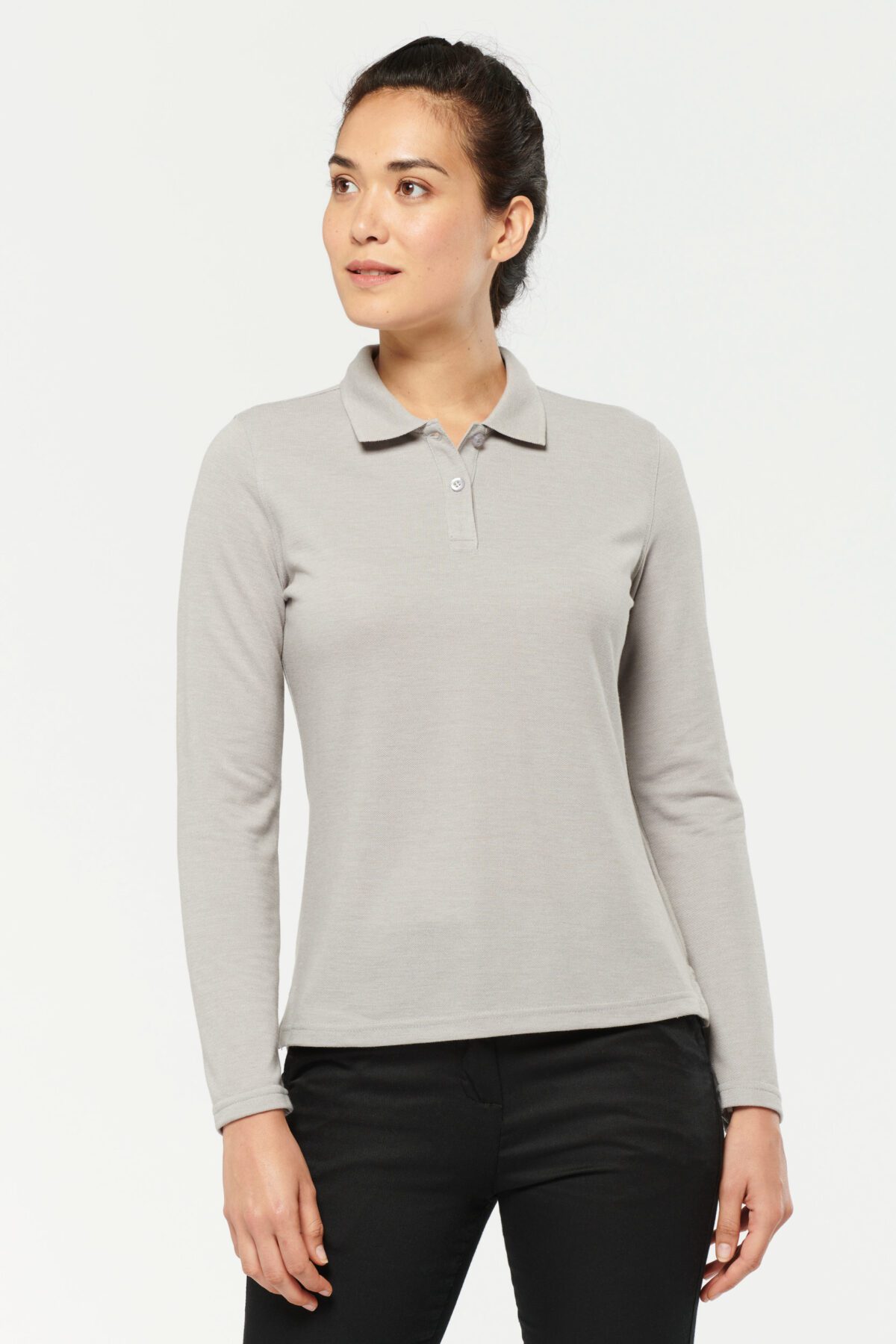 Polo manches longues femme - WK277 – Image 1
