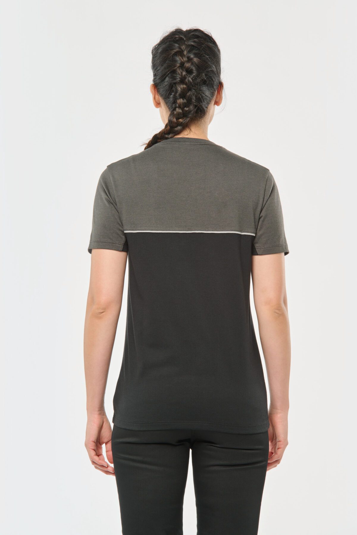 T-shirt personnalisé bicolore écoresponsable manches courtes unisexe - WK304 – Image 15