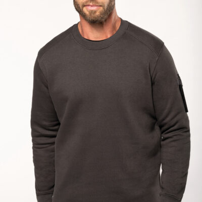 Sweat-shirt personnalisé manches montées