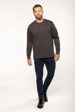 Sweat-shirt personnalisé manches montées homme - WK4001 – Image 3