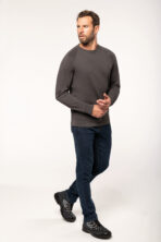 Sweat-shirt personnalisé col rond homme - WK402 – Image 5