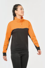 Sweat-shirt personnalisé écoresponsable col zippé unisexe - WK404 – Image 22