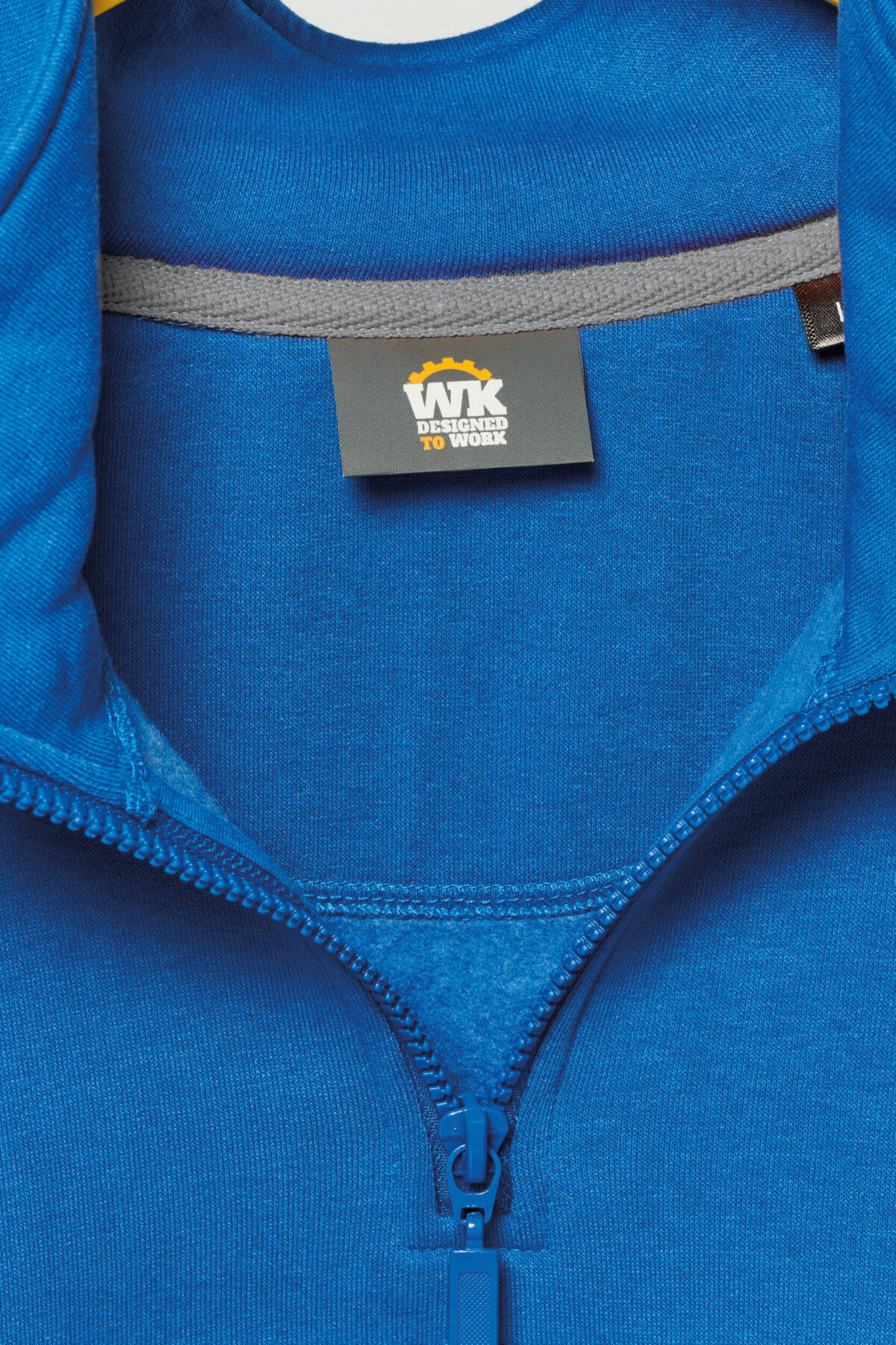 Sweat-shirt personnalisé écoresponsable col zippé unisexe - WK404 – Image 11