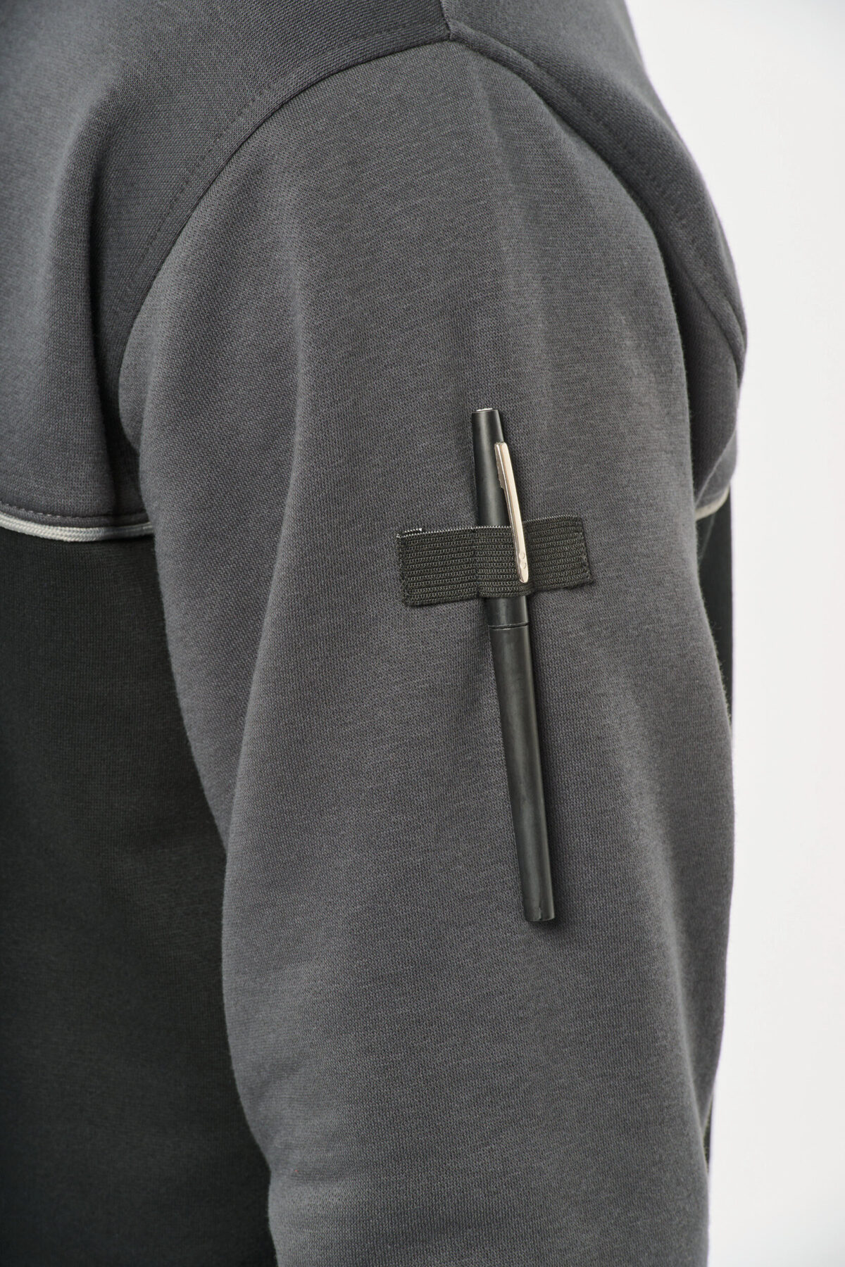 Sweat-shirt personnalisé écoresponsable col zippé unisexe - WK404 – Image 20