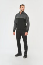 Sweat-shirt personnalisé écoresponsable col zippé unisexe - WK404 – Image 18