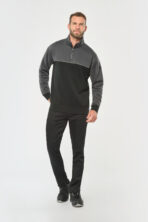 Sweat-shirt personnalisé écoresponsable col zippé unisexe - WK404 – Image 36
