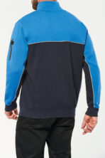 Sweat-shirt personnalisé écoresponsable col zippé unisexe - WK404 – Image 41