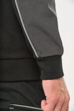 Veste molleton bicolore zippée à capuche écoresponsable unisexe - WK410 – Image 4