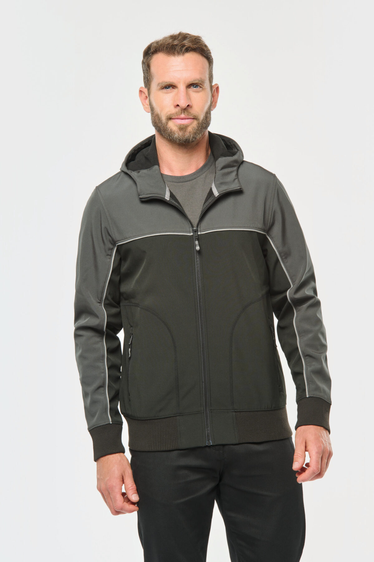 Veste softshell 3 couches bicolore BIONIC-FINISH® ECO unisexe - WK450  – Image 18