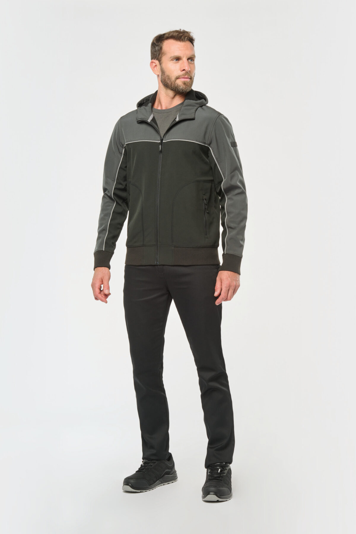 Veste softshell 3 couches bicolore BIONIC-FINISH® ECO unisexe - WK450  – Image 20