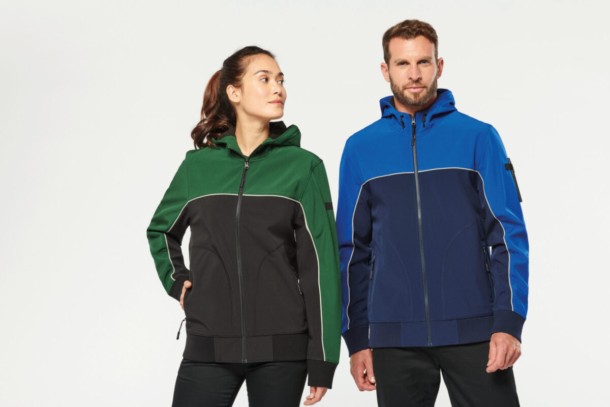 Veste softshell 3 couches bicolore BIONIC-FINISH® ECO unisexe - WK450  – Image 31