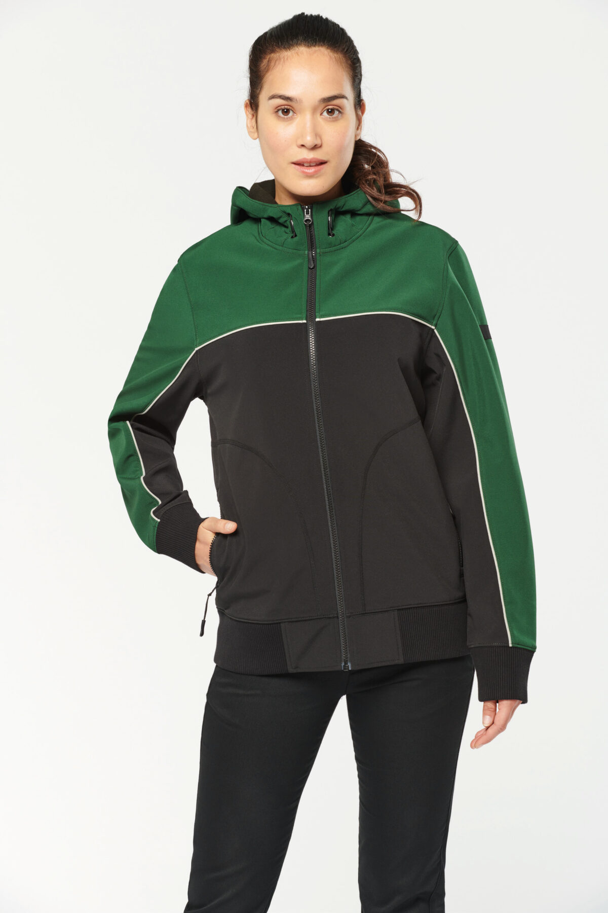 Veste softshell 3 couches bicolore BIONIC-FINISH® ECO unisexe - WK450  – Image 5