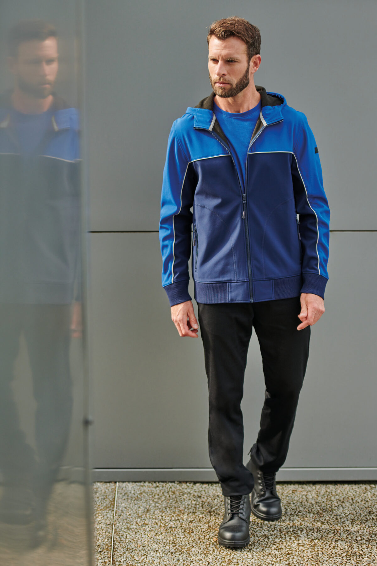 Veste softshell 3 couches bicolore BIONIC-FINISH® ECO unisexe - WK450  – Image 15
