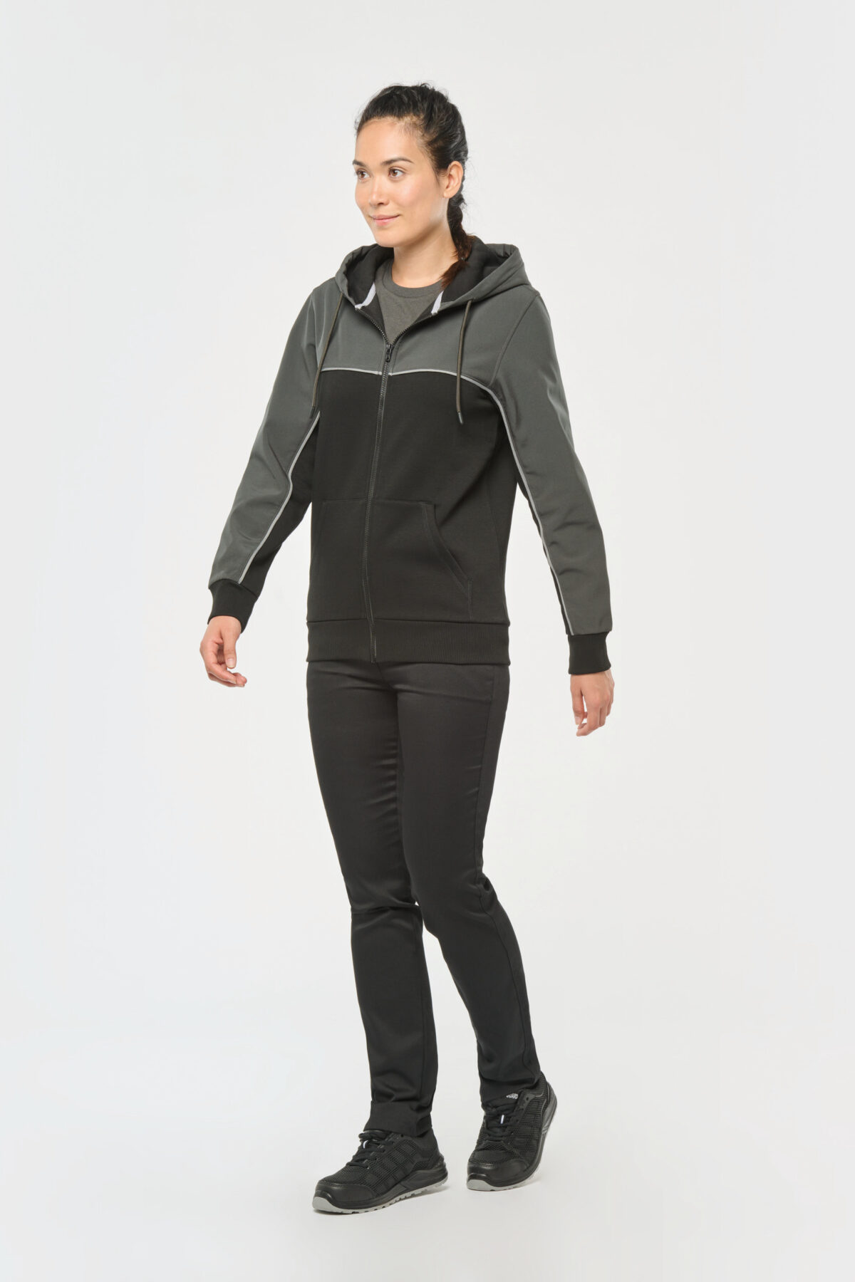 Veste softshell 3 couches bicolore BIONIC-FINISH® ECO unisexe - WK450  – Image 23