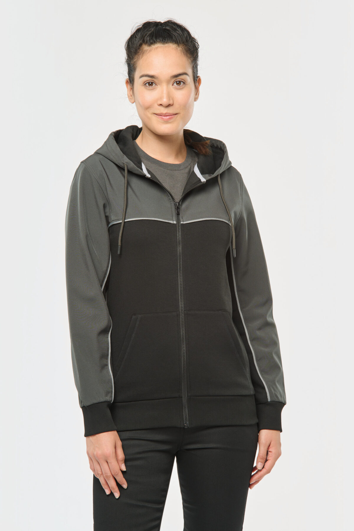 Veste softshell 3 couches bicolore BIONIC-FINISH® ECO unisexe - WK450  – Image 21